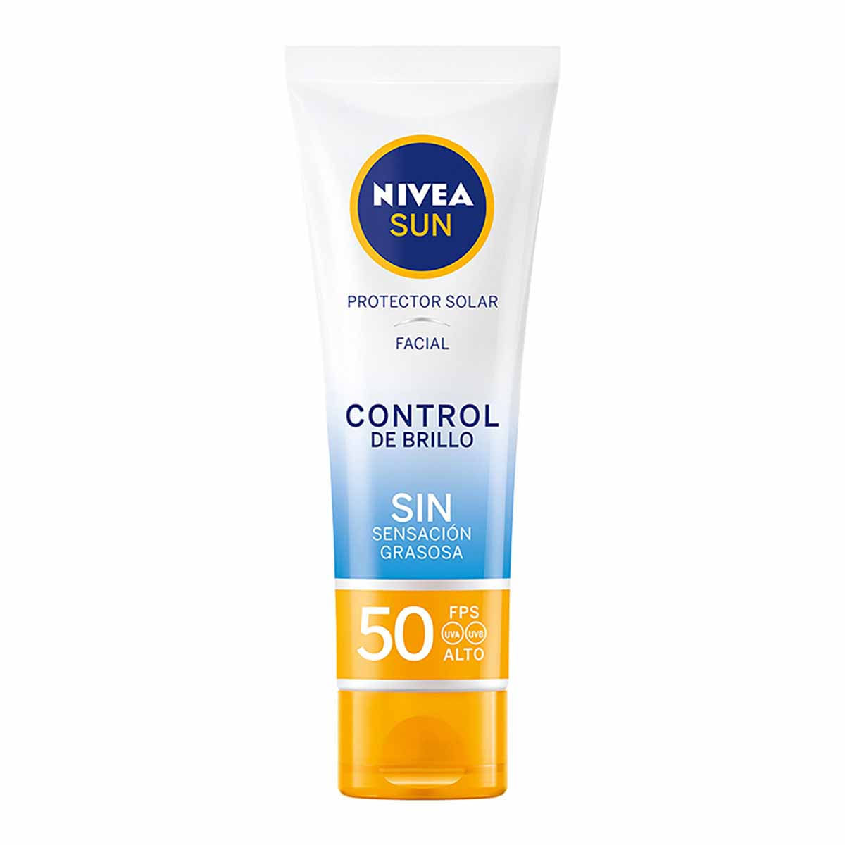 Nivea Sun Protector Solar Facial Control Brillo FPS 50 50 ml