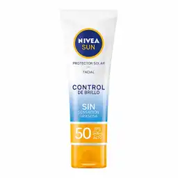 Nivea Sun Protector Solar Facial Control Brillo FPS 50