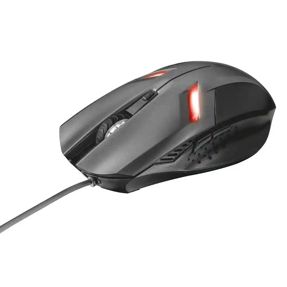 Trust Gxt Mouse para Jugar Trust Ziva Alámbrico Usb Negro Gris