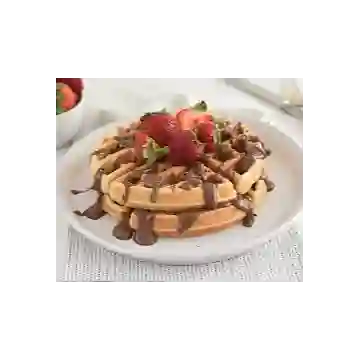 Waffle con Nutela