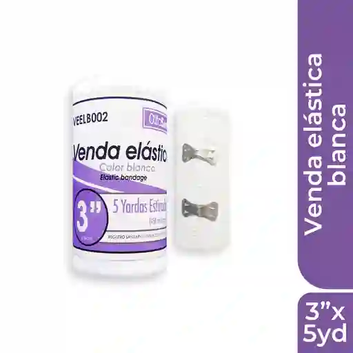 Venda Alfasafe Blanca Elastica 3 X 5yd