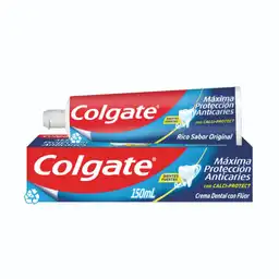 Colgate Crema Dental Máxima Protección Anticaries 150 mL