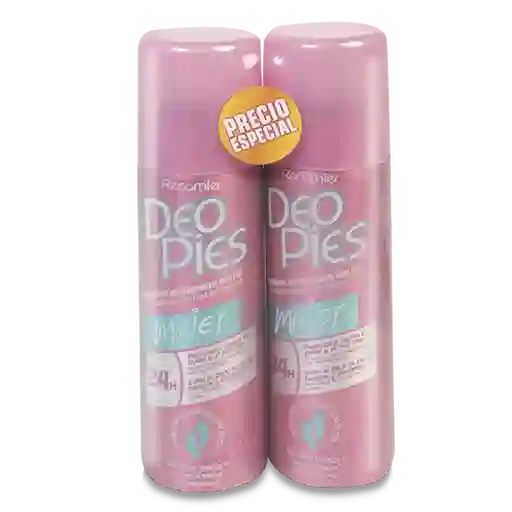   Deo Pies  Desodorante Antitranspirante Pies Mujer 