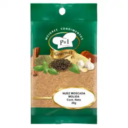 P & I Gourmet Nuez Moscada Molida