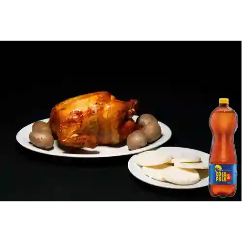 Combo Pollo Asado + Cola & Pola 1.5 l