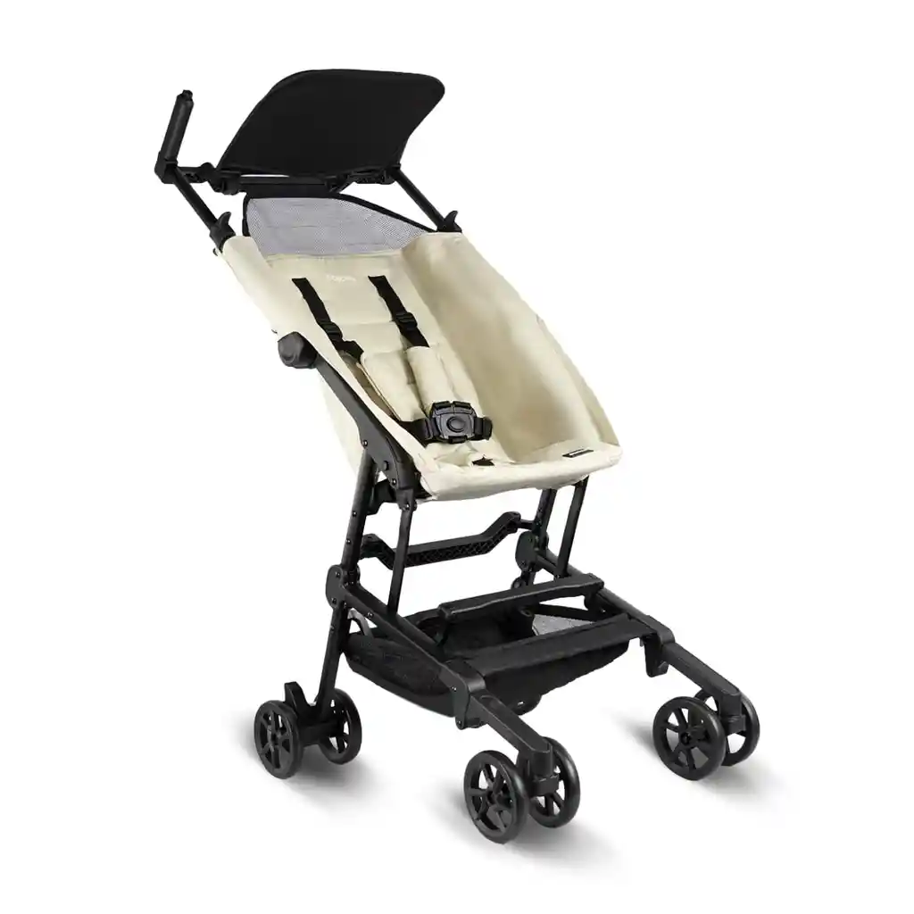 Coche Para Bebé Ultracompacto Tipo Maleta Nano Beige Premium