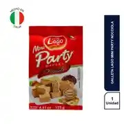 Gastone Lago Galleta Wafers Mini Party Sabor a Avellanas-Rojo