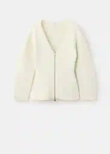Chaqueta Chillida Crudo Talla M Mujer Mango