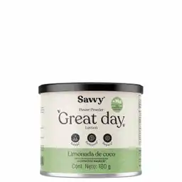 Savvy Great Day  Limonada de Coco