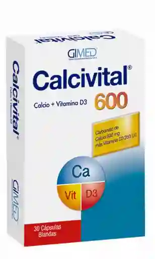 Calcivital Suplemento Vitamínico Cápsulas Blandas