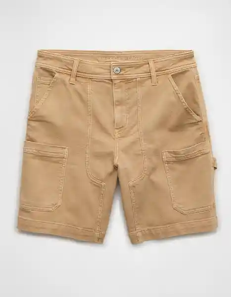 Short Mujer Beige Talla 8 7927676 American Eagle