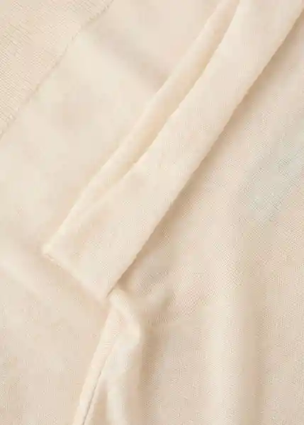 Saco Jersey Mila Amarillo Pastel Talla M Mujer Mango