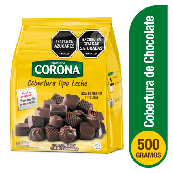 Corona Cobertura Sabor a Chocolate 500g