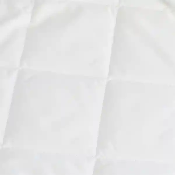 Casaideas Cubrecolchón Impermeable Para Cuna Blanco Diseño 0001