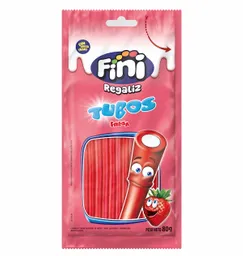 Fini Goma Tubo Sabor Fresa
