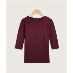 Camiseta Manga 3/4 Ref 30092461 Vino Patprimo