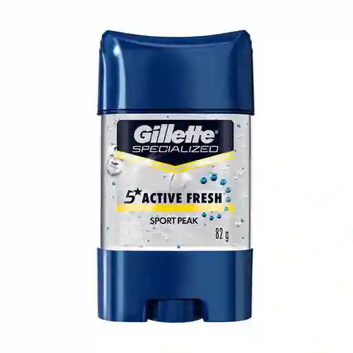 Antitranspirante en Gel Invisible Gillette Sport Peak 82 g