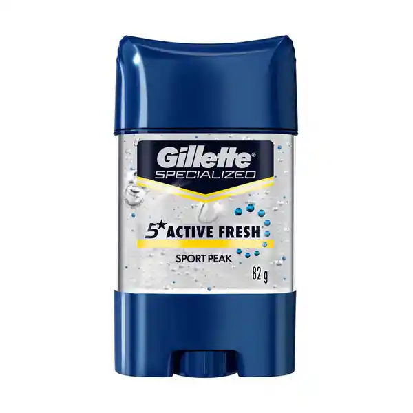 Antitranspirante en Gel Invisible Gillette Sport Peak 82 g