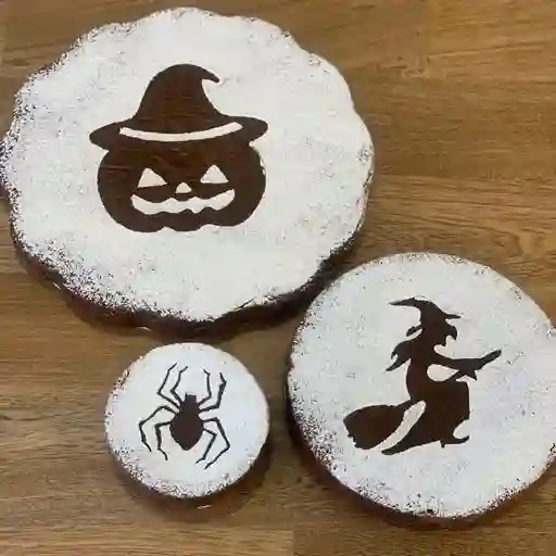 Brownie melcochudo halloween