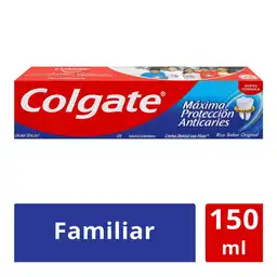 Colgate Crema Dental Máxima Protección Anticaries 150 mL