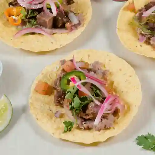 Tacos Brisket de Res Ahumado