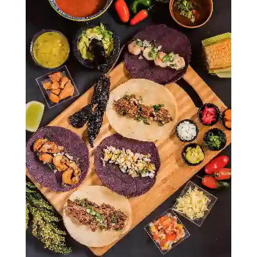Plato de Tacos X6