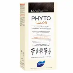 Phyto Coloración Capilar Intense Phytocolor Chestnut Brown 4.77