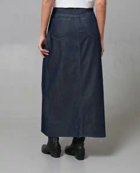 Falda Mujer Azul 14 243G001_AZU194052 Rifle