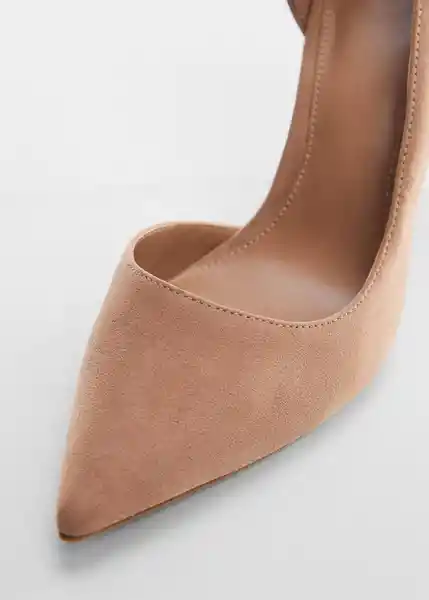 Zapatos Audreyn Nude Talla 38 Mujer Mango