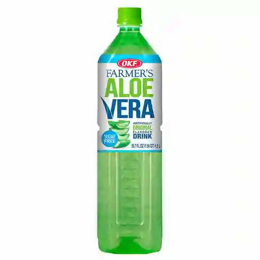 Okf Bebida Farmers Aloe Vera Original Sin Azúcar