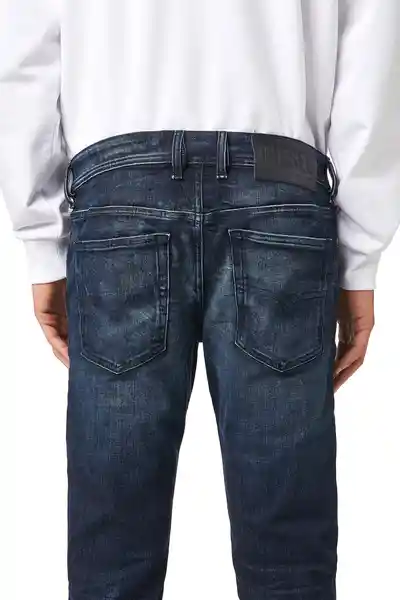 Diesel Jean Sleenker-X Para Hombre Azul Oscuro Talla 36