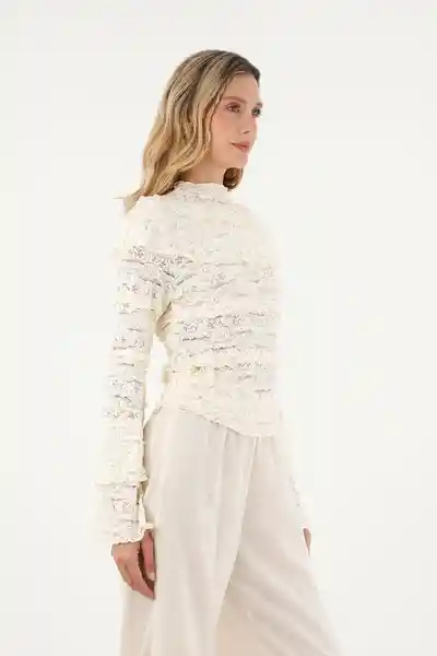 Camisa Skye Blanco Talla 00 XS