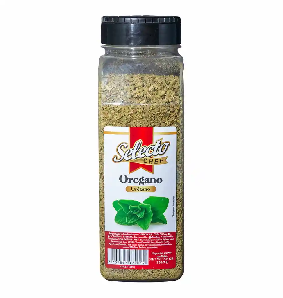 Selecto Chef Condimento Oregano Selecto Chef 156 g