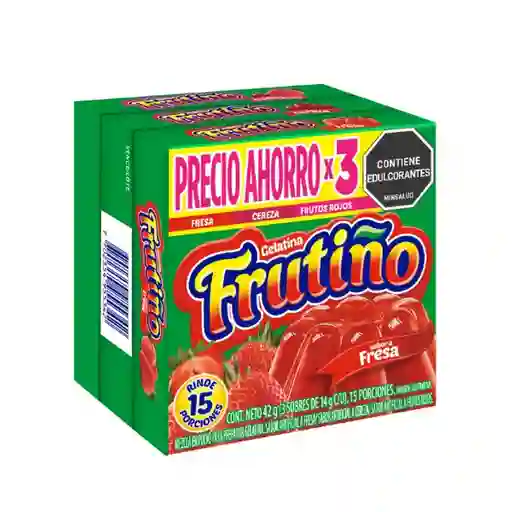 Frutiño Mezcla Polvo Fresa Cereza