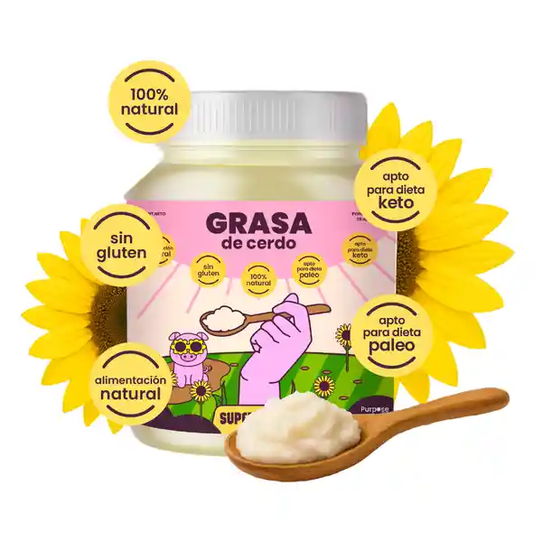Grasa de Cerdo Supermundo 200 g