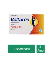 Voltaren Solución Inyectable (75 mg)