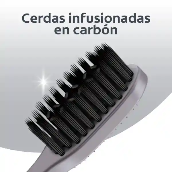 Cepillo de Dientes Suave Colgate 360 Carbon x 2und