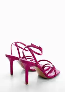 Sandalias Maya Fucsia Talla 36 Mujer Mango