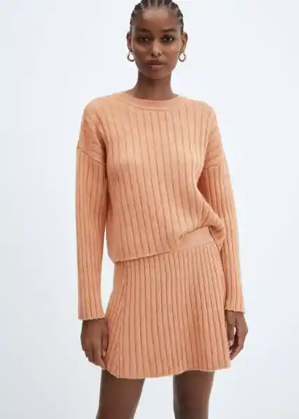 Jersey Phill Peach Talla M Mujer Mango