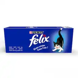 Felix Alimento Húmeda Para Gato Sabores Surtidos 85 g