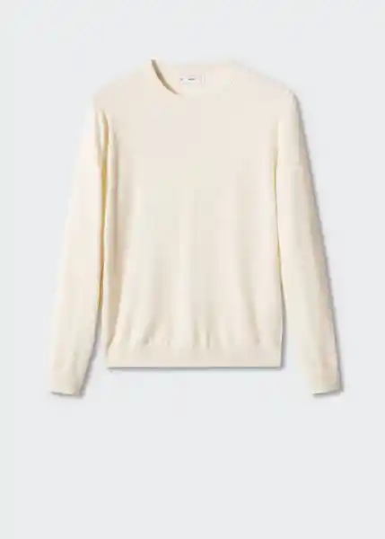 Jersey Lotus Offwhite Talla L Hombre Mango