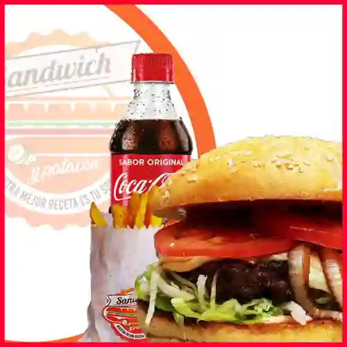 Combo Hamburguesa Sencilla