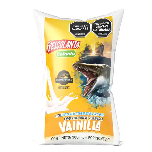 Frescolanta Leche UHT Sabor Vainilla