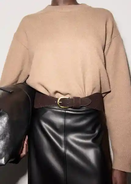 Saco Jersey Mariano Topo Talla M Mujer Mango