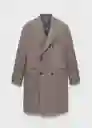 Abrigo Carlo Topo Talla M Hombre Mango