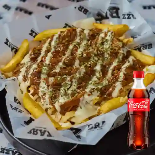 Combo Nuevas Papas Pork + Coca Cola Original 400 ml