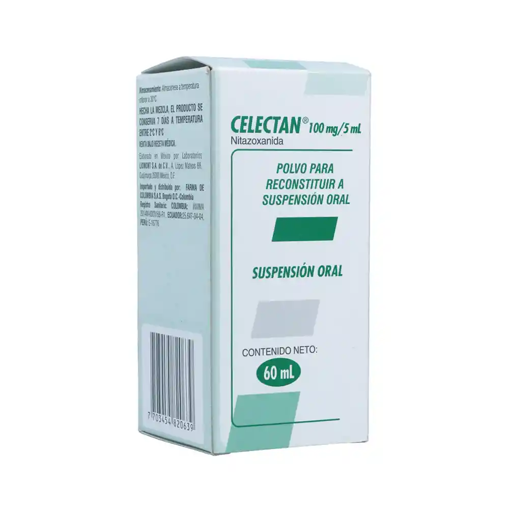 Celectan Suspensión (100 mg) 60 mL