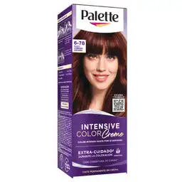 Tinte Palette Invensive Color Creme 6-78 Rubio Cobrizo Oscuro