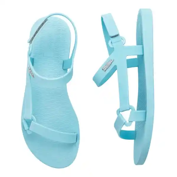 Melissa Sandalias Sun Downtown ad Azul Claro Talla 33.34