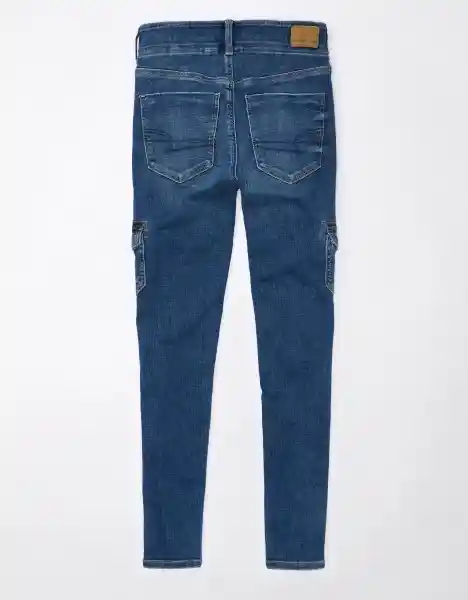 Jean Stretch Mujer Azul 4 American Eagle